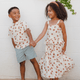 Rylee + Cru - Collared Short Sleeve Shirt - Tomatoes