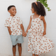 Rylee + Cru - Collared Short Sleeve Shirt - Tomatoes