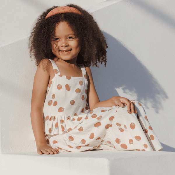Rylee + Cru - Cropped Peplum Tank - Tomatoes