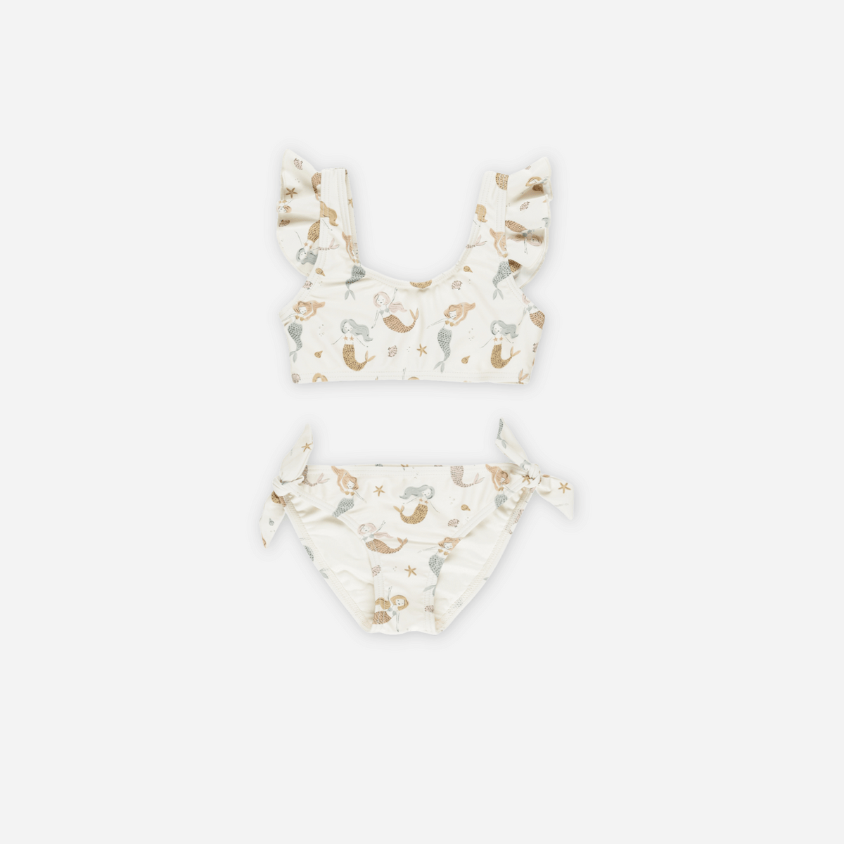 Rylee + Cru Cardiff Bikini Set, Green Fleur