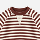 Rylee + Cru - Oversized Crew - Burgundy Stripe