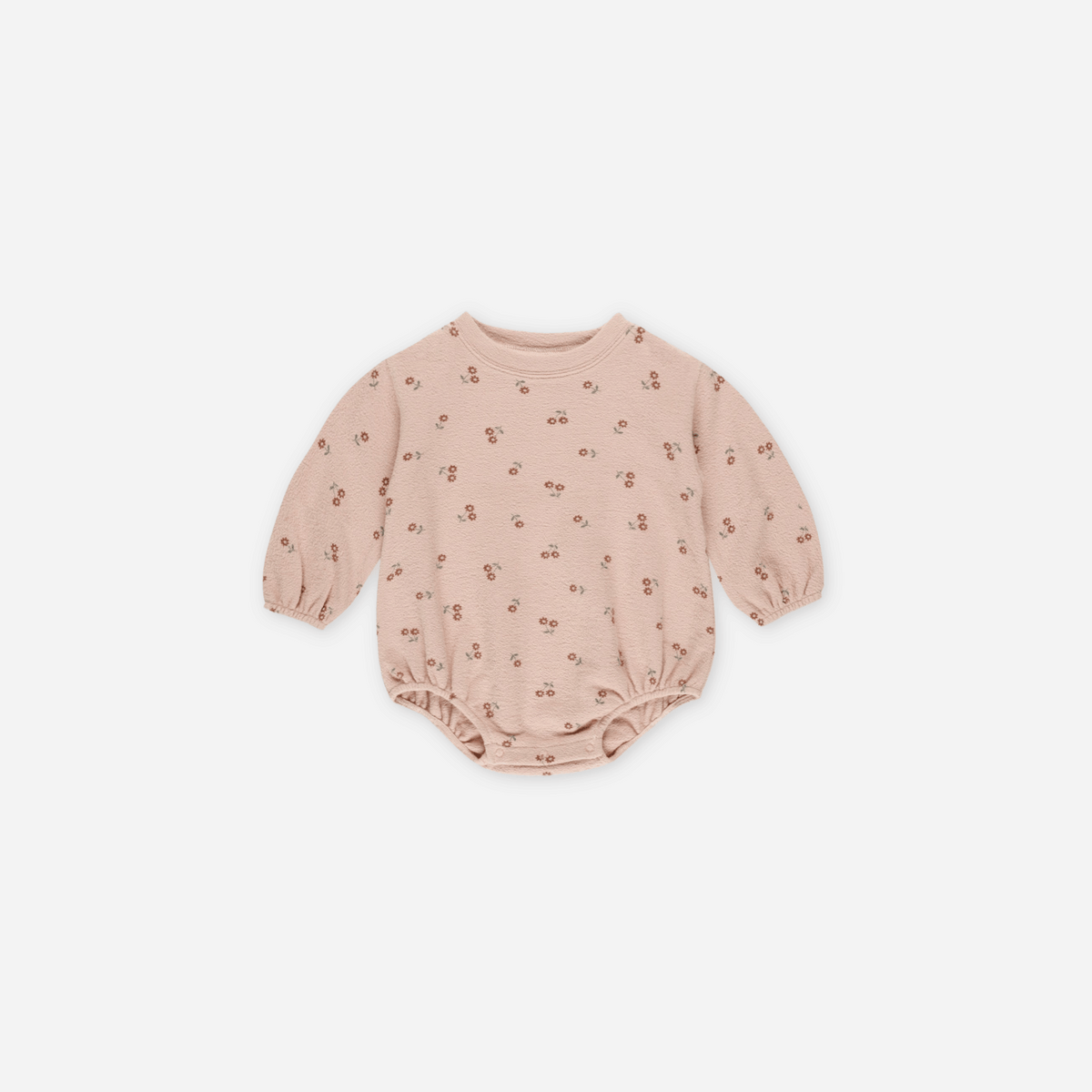 Rylee + Cru Spongey Knit Set - Evergreen Ditsy