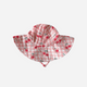 SIIX - Gingham Cherries Muslin Wide Brim Hat