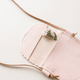 Sun & Lace - Children's Scalloped Leather Bag - Blush