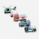 Tender Leaf Toys - Emergency Vehicles Wooden Set