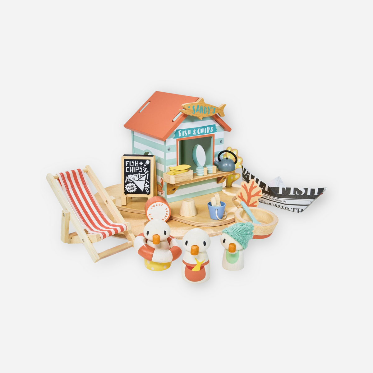 Tender Leaf Toys Sandy's Beach Hut main image 1
