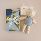 The Blueberry Hill - Henry Bear Beekeeper Organic Cotton Plushie Toy
