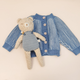 The Blueberry Hill - Henry Bear Beekeeper Organic Cotton Plushie Toy