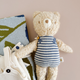 The Blueberry Hill - Henry Bear Beekeeper Organic Cotton Plushie Toy