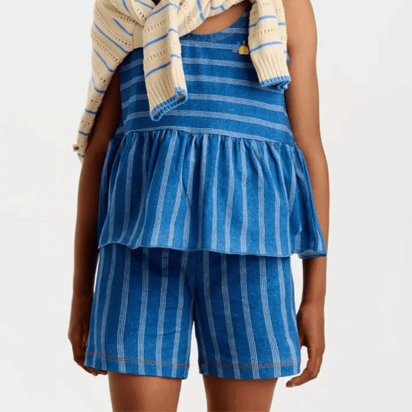 The Bonnie Mob - Mykanos Denim Shorts - Pinstripe