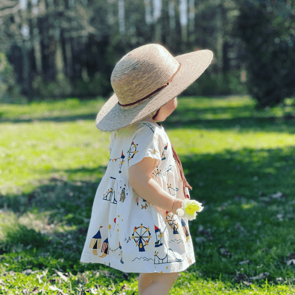 Tula Hats - Child Ranch Straw Hat - UPF 50+