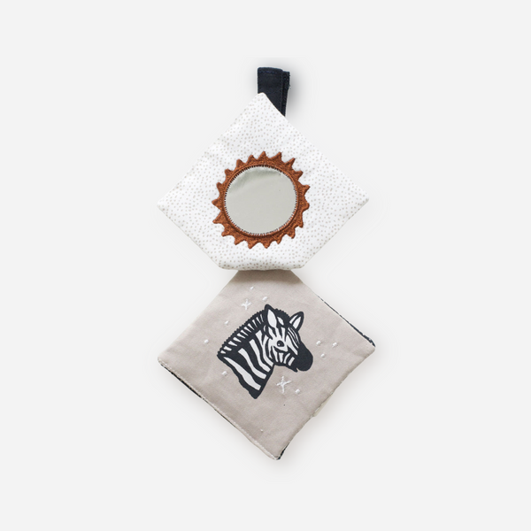 Wee Gallery - Crinkle Pages Stroller Toy - Wild