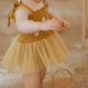 Wild Wawa - Boho Daisies Tutu - Mustard