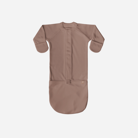 goumikids - 24 Hour Convertible Sleeper Baby Gown - High Prarie