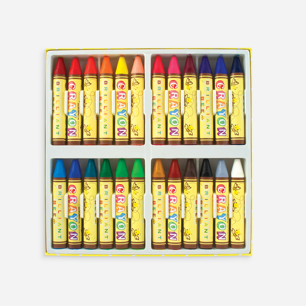 ooly -  Brilliant Bee Crayons - Set of 24