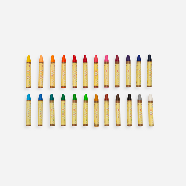 ooly -  Brilliant Bee Crayons - Set of 24