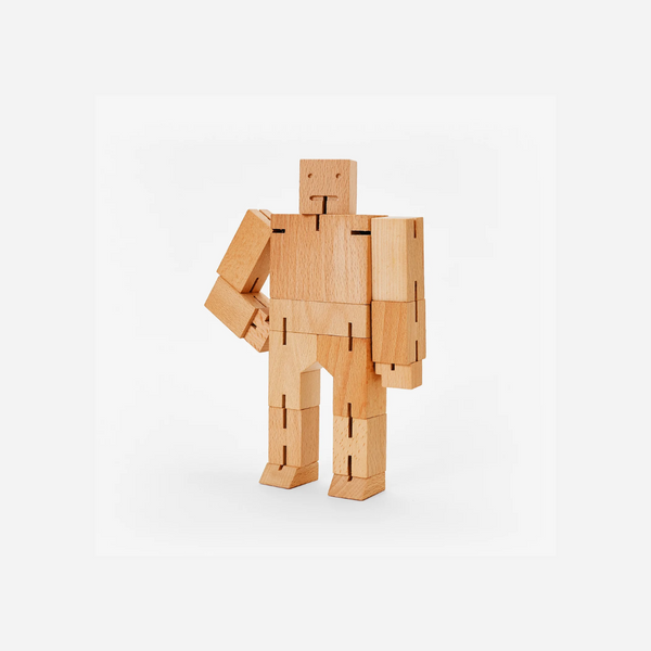 Areaware Cubebot - Medium - Natural