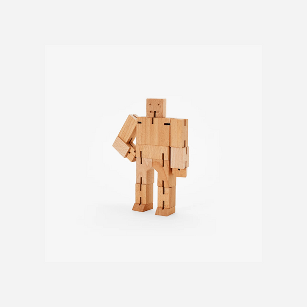 Areaware Cubebot - Small - Natural