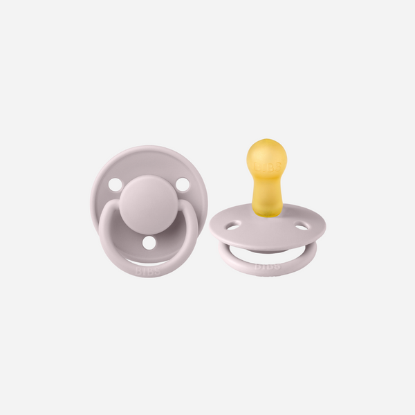 BIBS Pacifiers - De Lux Collection - Set of 2 - Pink Plum
