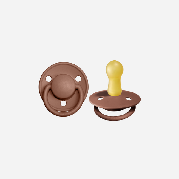 BIBS Pacifiers - De Lux Collection - Set of 2 - Woodchuck