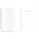 Fox & Fallow Gold-Foil Linen Baby Book with Box - Grey
