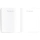 Fox & Fallow Gold-Foil Linen Baby Book with Box - Grey