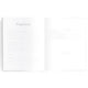 Fox & Fallow Gold-Foil Linen Baby Book with Box - Grey