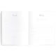 Fox & Fallow - Gold-Foil Linen Baby Book with Box - Grey