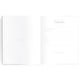 Fox & Fallow - Gold-Foil Linen Baby Book with Box - Grey