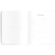 Fox & Fallow - Gold-Foil Linen Baby Book with Box - Grey