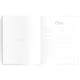 Fox & Fallow - Gold-Foil Linen Baby Book with Box - Grey