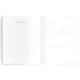 Fox & Fallow - Gold-Foil Linen Baby Book with Box - Grey