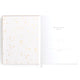 Fox & Fallow Gold-Foil Linen Baby Book with Box - Grey