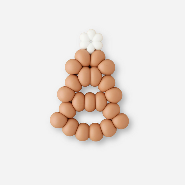 Little Chew - Silicone Freezer Teether - Tree / Dusty Coral