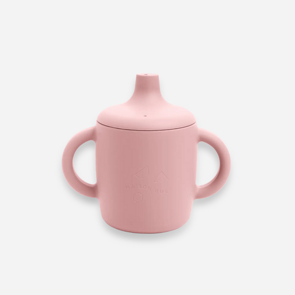 Maison Rue - Ozzie Silicone Sippy Cup - Rose