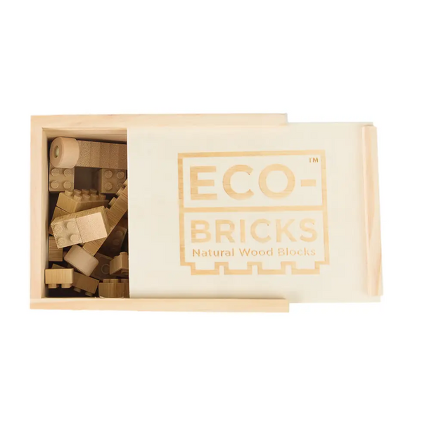 Once Kids - Eco-bricks™ Bamboo 45pcs + Felt