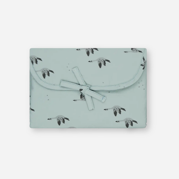 Charly Portable Changing Mat - Goose / Blue / Bleu