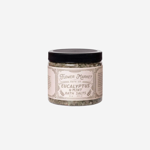 123 Farm - Eucalyptus Mint Bath Salt – Relaxing Blend w/ Essential Oil
