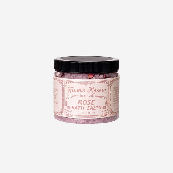 123 Farm - Rose Bath Salt – Relaxing Blend with Essential Oil 16 oz