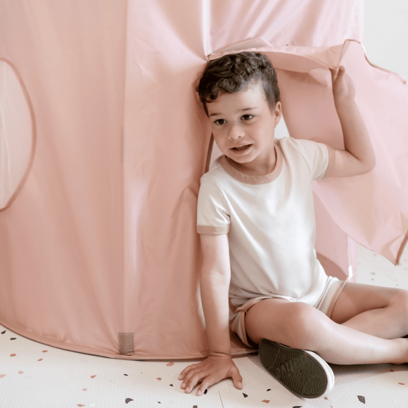 3 Sprouts - Children's Play Tent - Misty Pink