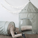 3 Sprouts - Play Tunnel with Eco-Friendly Recycled Fabric - Solid Green