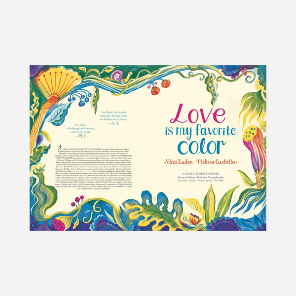 Books - Love Is My Favorite Color by Nina LadenBooks - Love Is My Favorite Color by Nina Laden