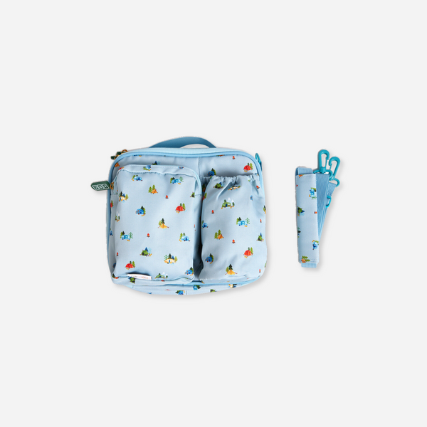 Austin Baby Co - Lunch Bag - Camper / Lake Blue