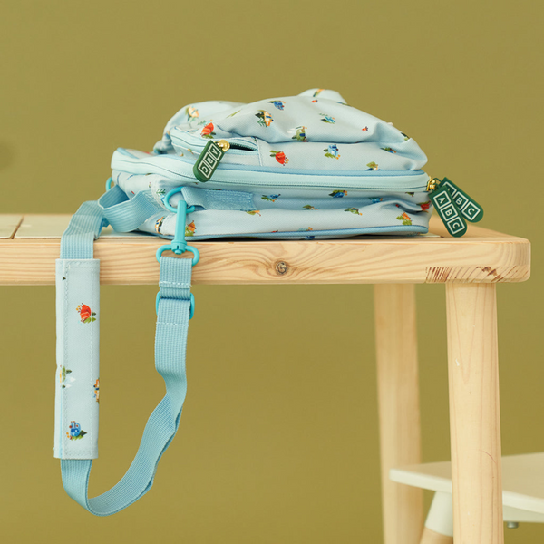 Austin Baby Co - Lunch Bag - Camper / Lake Blue