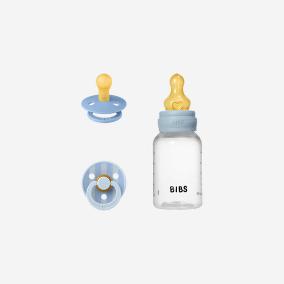 BIBS USA - Baby Sprinkle Gift Set - Bottle & Pacifiers