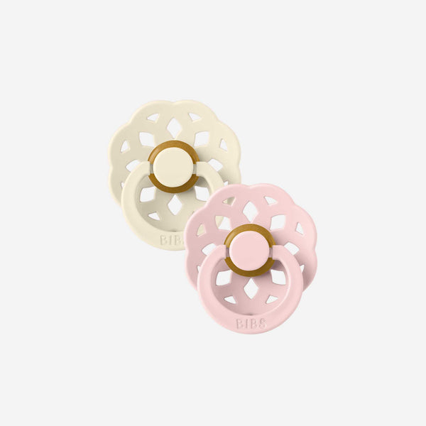 BIBS USA - Liberty Pacifier Boheme 2 Pack, Size 1 (2 Colors)