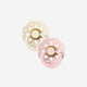 BIBS USA - Liberty Pacifier Boheme 2 Pack, Size 1 (2 Colors)