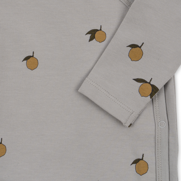 Konges Sløjd - Basic Newborn Onesie - Lemon Harbor