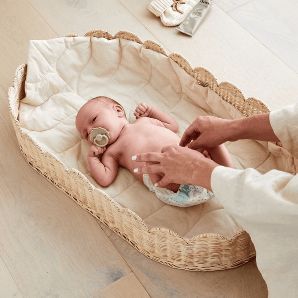 Bebe Bask - Florence Baby Changing Basket Set