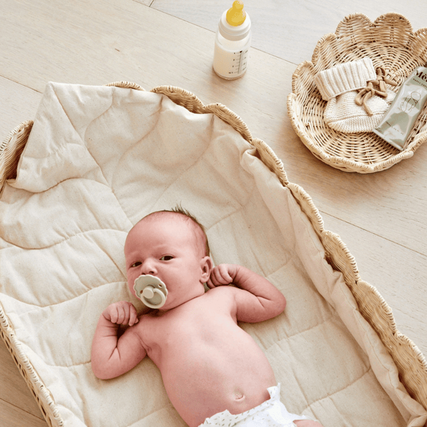 Bebe Bask - Florence Baby Changing Basket Set